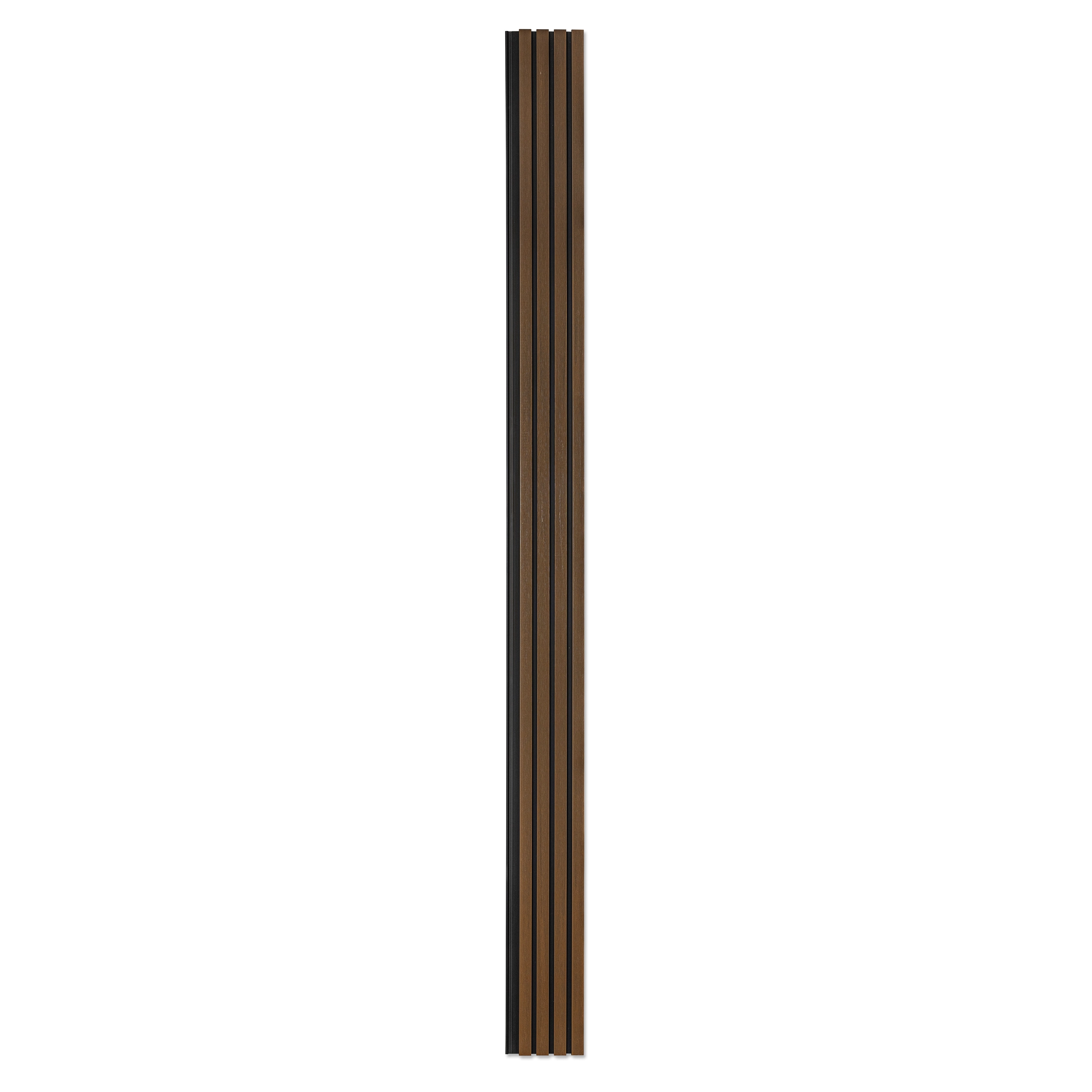 Gevelbekleding - Composiet | Teak + Zwart | 2900 x 200mm - Afbeelding 3