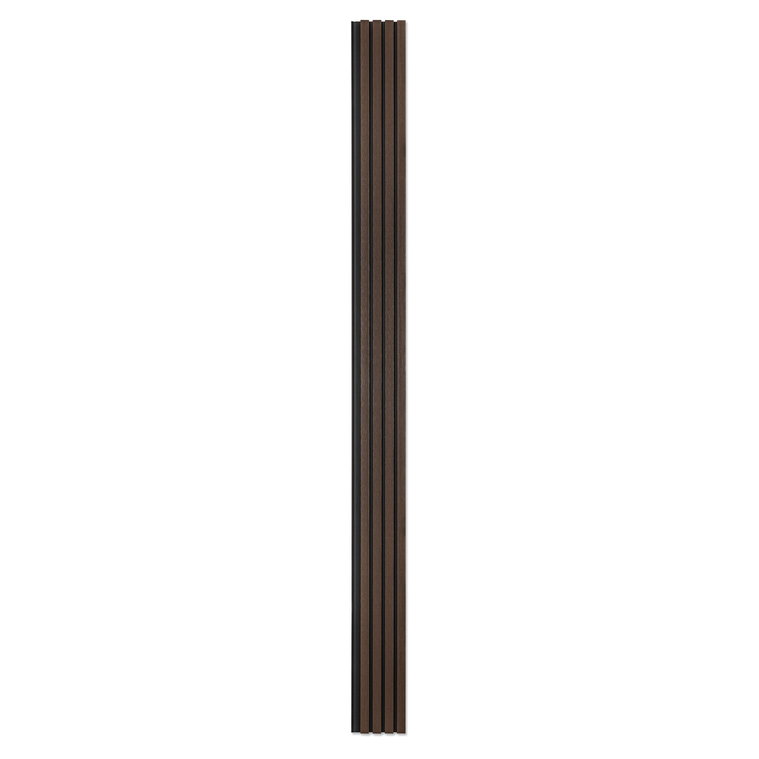 Gevelbekleding - Composiet | Walnoot + Zwart | 2900 x 200mm - Afbeelding 3