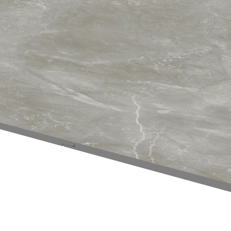 Alternative view of SPC wandpaneel - Marble Light Grey | Waterbestendige panelen