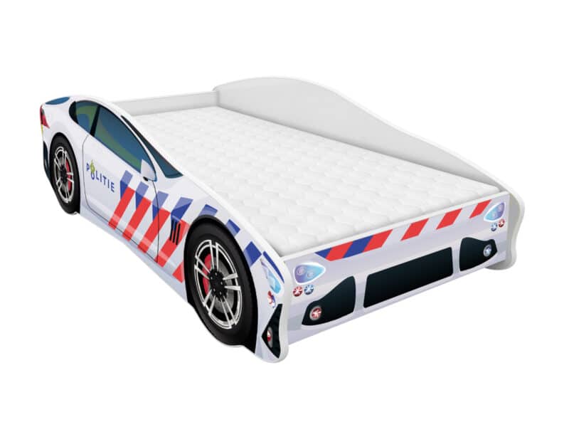 Kinderbed Politieauto NL incl. matras 160x80cm inclusief bedding - Afbeelding 3