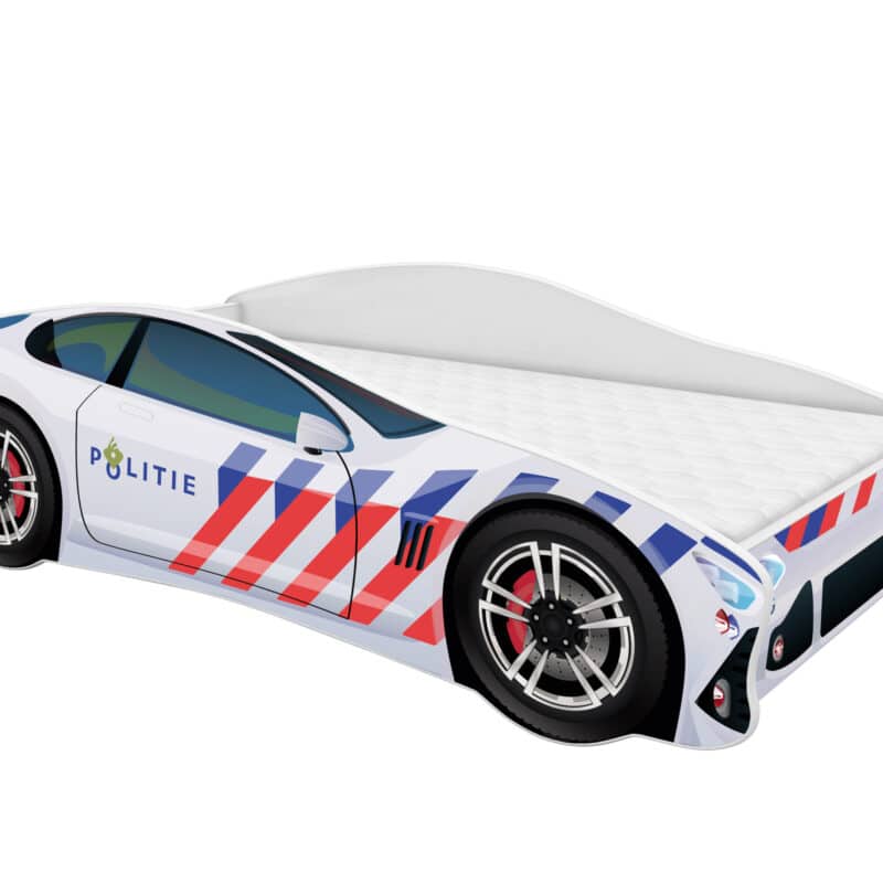 Alternative view of Kinderbed Politieauto NL incl. matras 160x80cm inclusief bedding