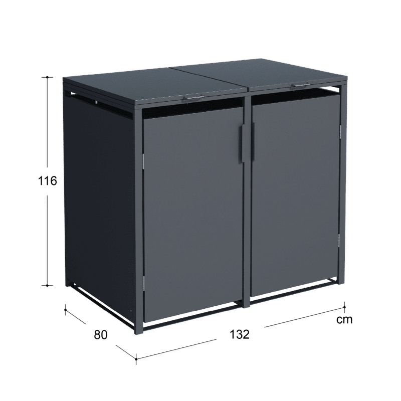 2deurs met afmetingen