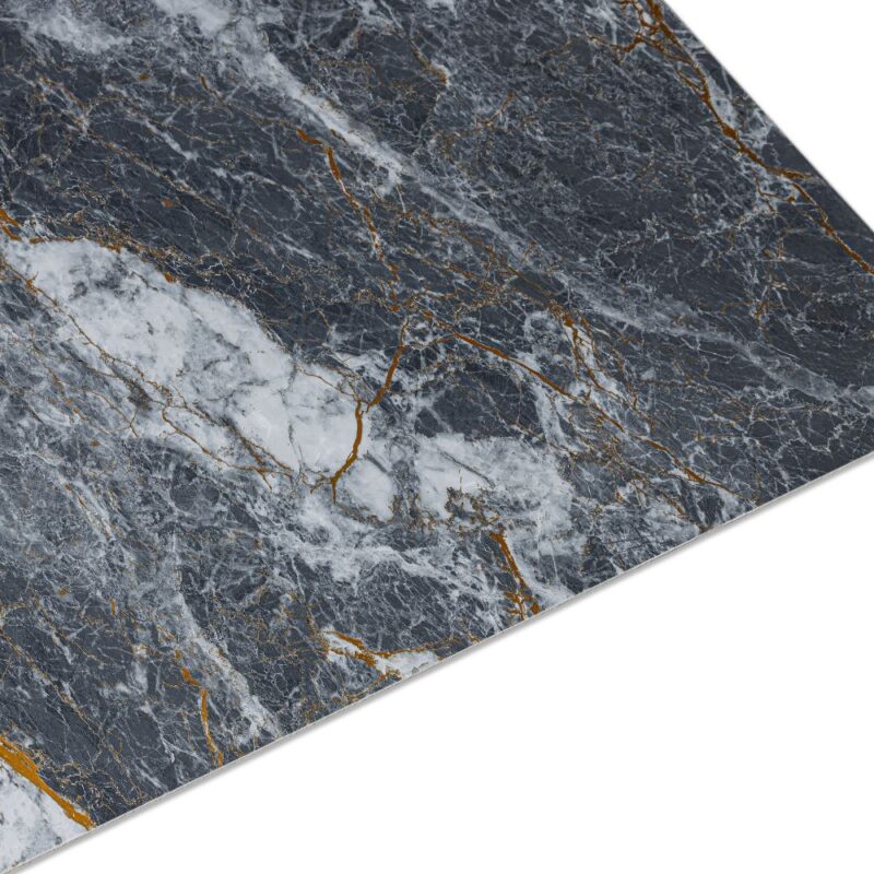 SPC wandpaneel - Marble Gold Blue | Waterbestendige panelen