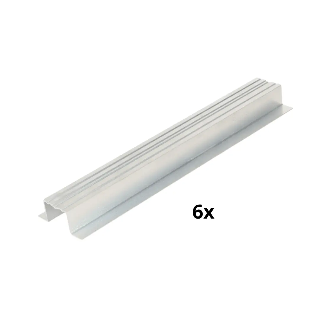 Aluminium regelwerk gevelbekleding - Set van 6 stuks