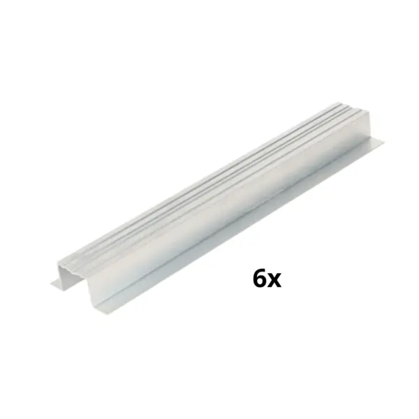 Aluminium regelwerk gevelbekleding - Set van 6 stuks