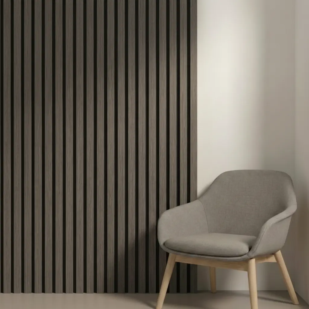 Akoestisch paneel | Gerookt Eiken - 260 x 60cm