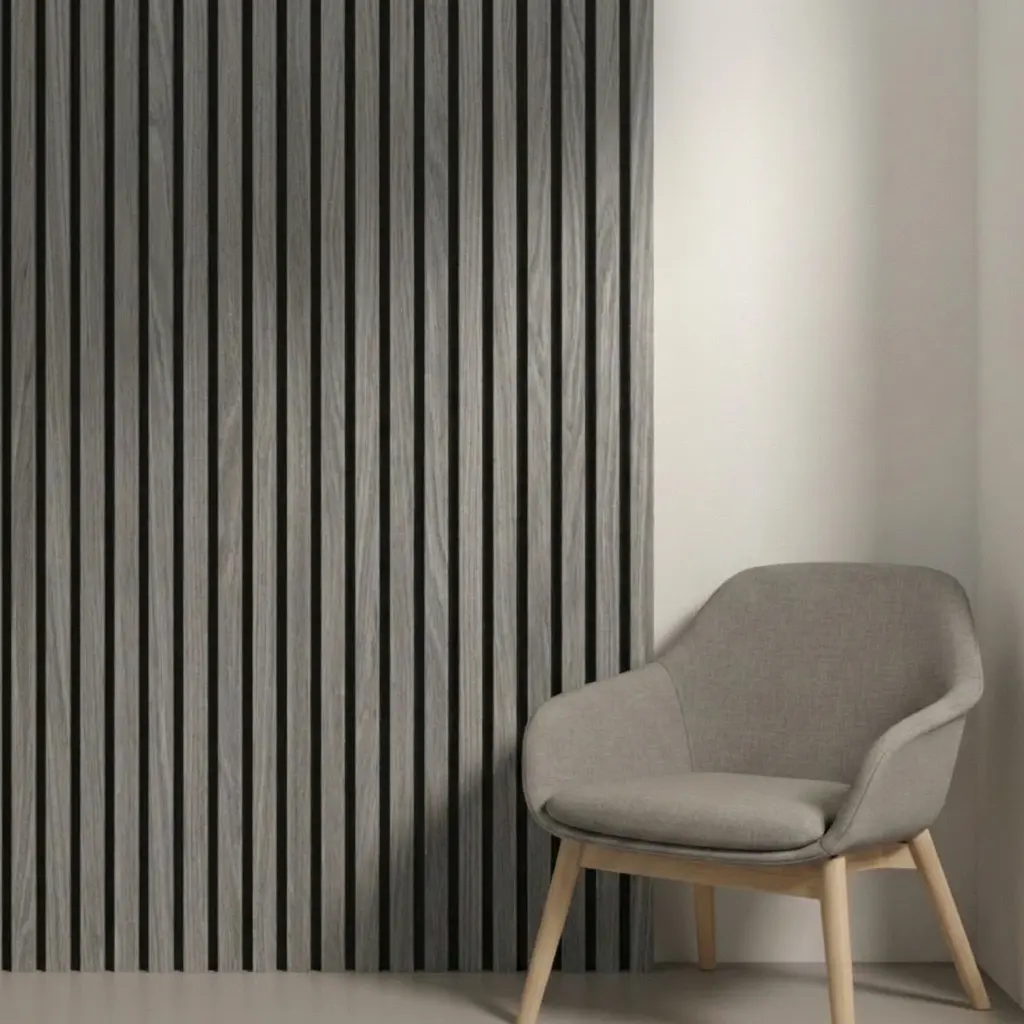 Akoestisch paneel | Grijs-Antraciet - 260 x 60cm