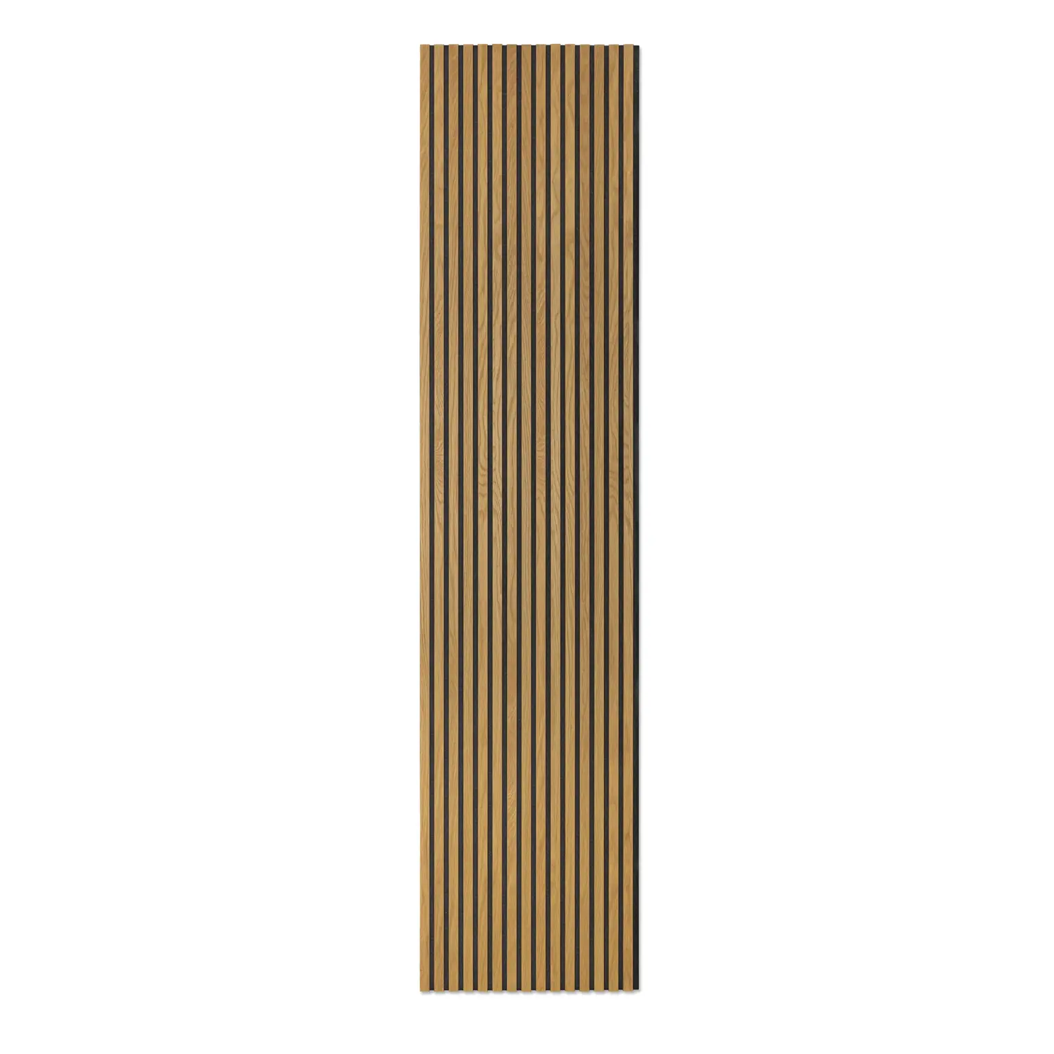 Akoestisch paneel | Klassiek eiken - bruin MDF - 260 x 60cm