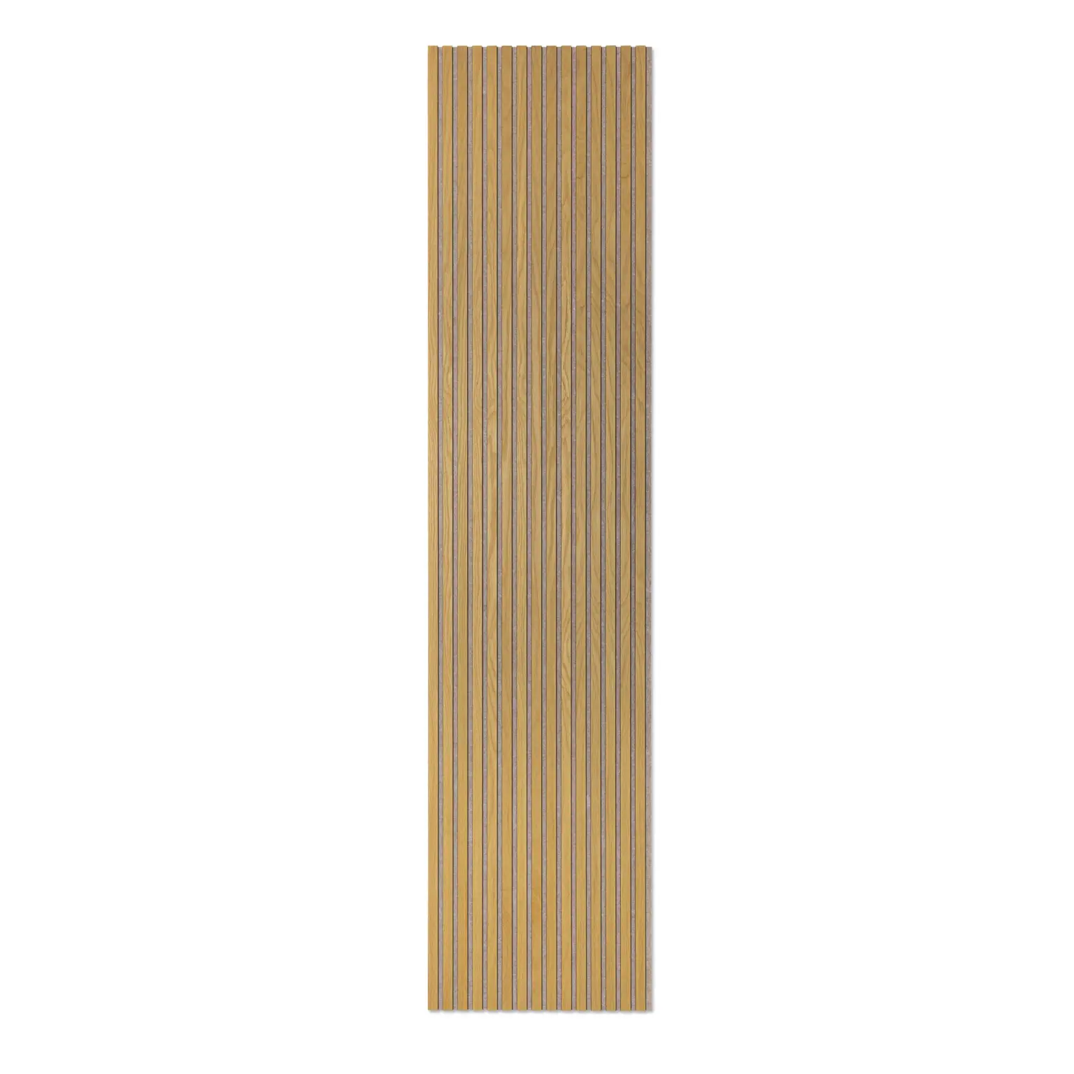 Akoestisch paneel | Klassiek eiken - creme vilt - 260 x 60cm