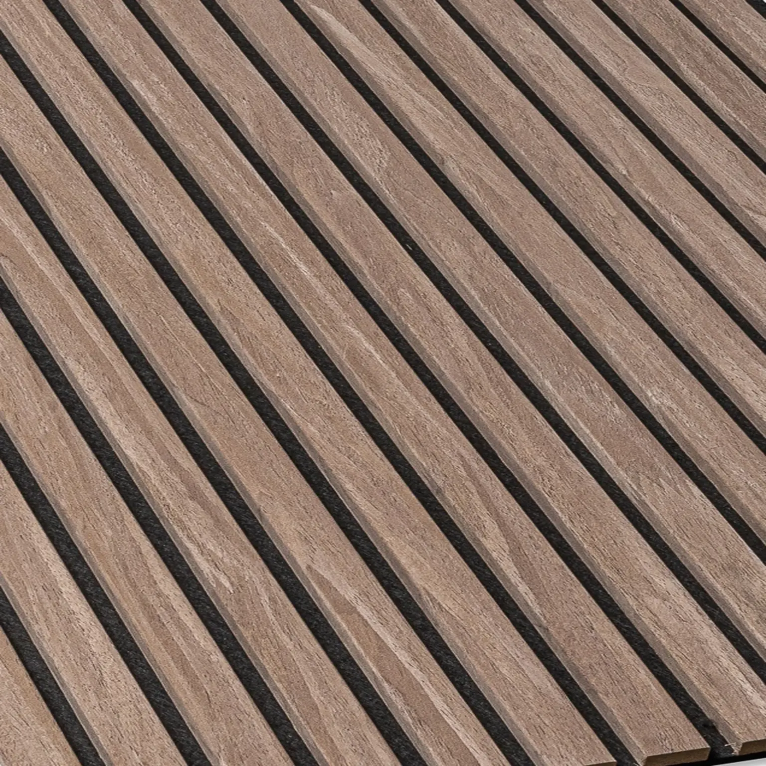 Akoestische wandpanelen | 3-zijdig Mokka - 260x60cm