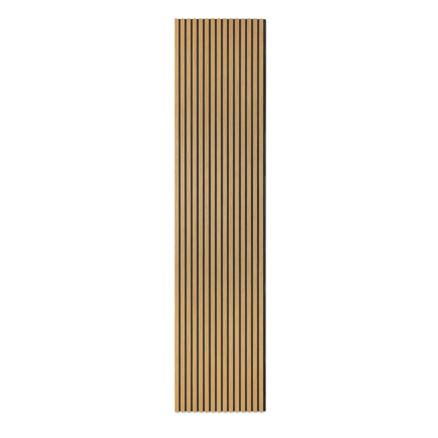 Akoestische wandpanelen | 3-zijdig Naturel Eiken - 260x60cm