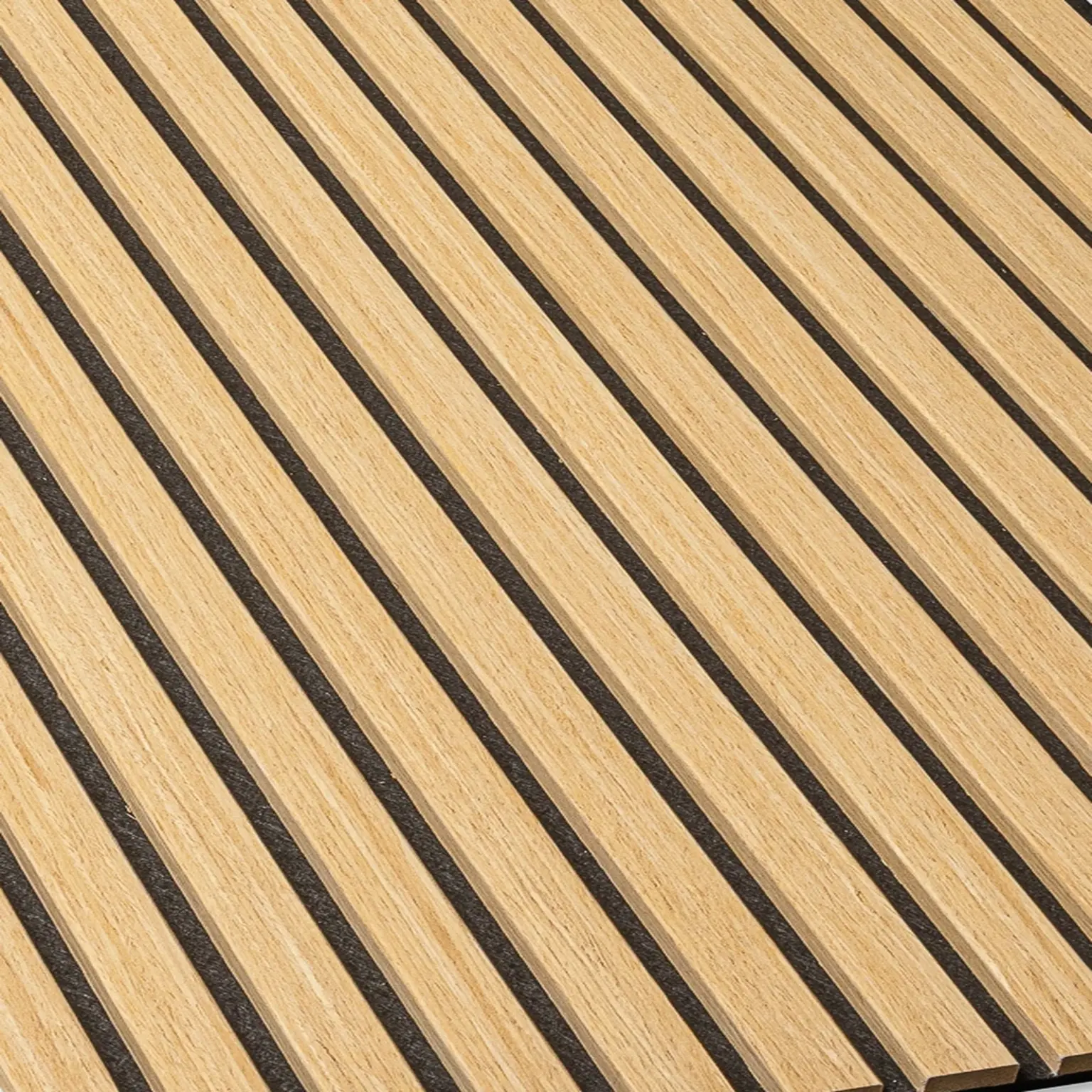 Akoestische wandpanelen | 3-zijdig Naturel Eiken - 260x60cm