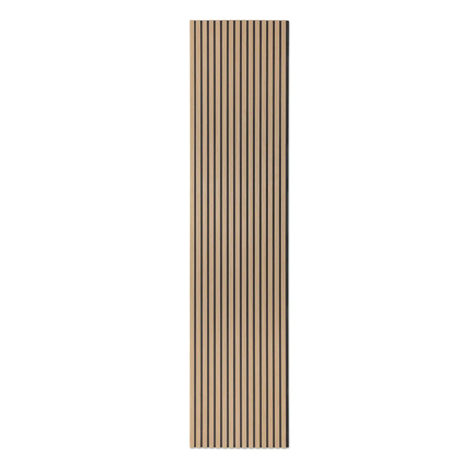 3 meter Akoestisch paneel | Natuureik - 300 x 60cm
