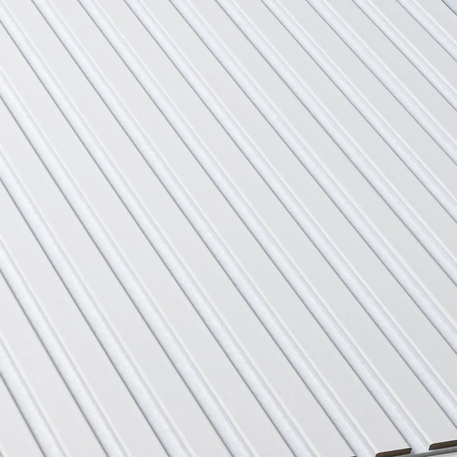 Akoestisch paneel | Snow - wit vilt 260 x 60cm