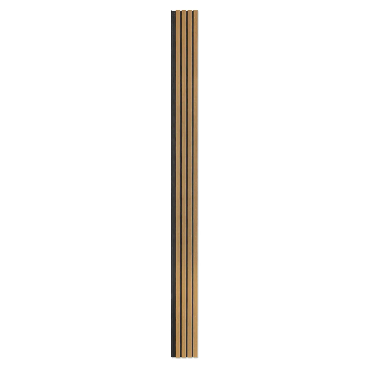 Gevelbekleding - Composiet | Eiken + Zwart 390 cm | 3900 x 200mm