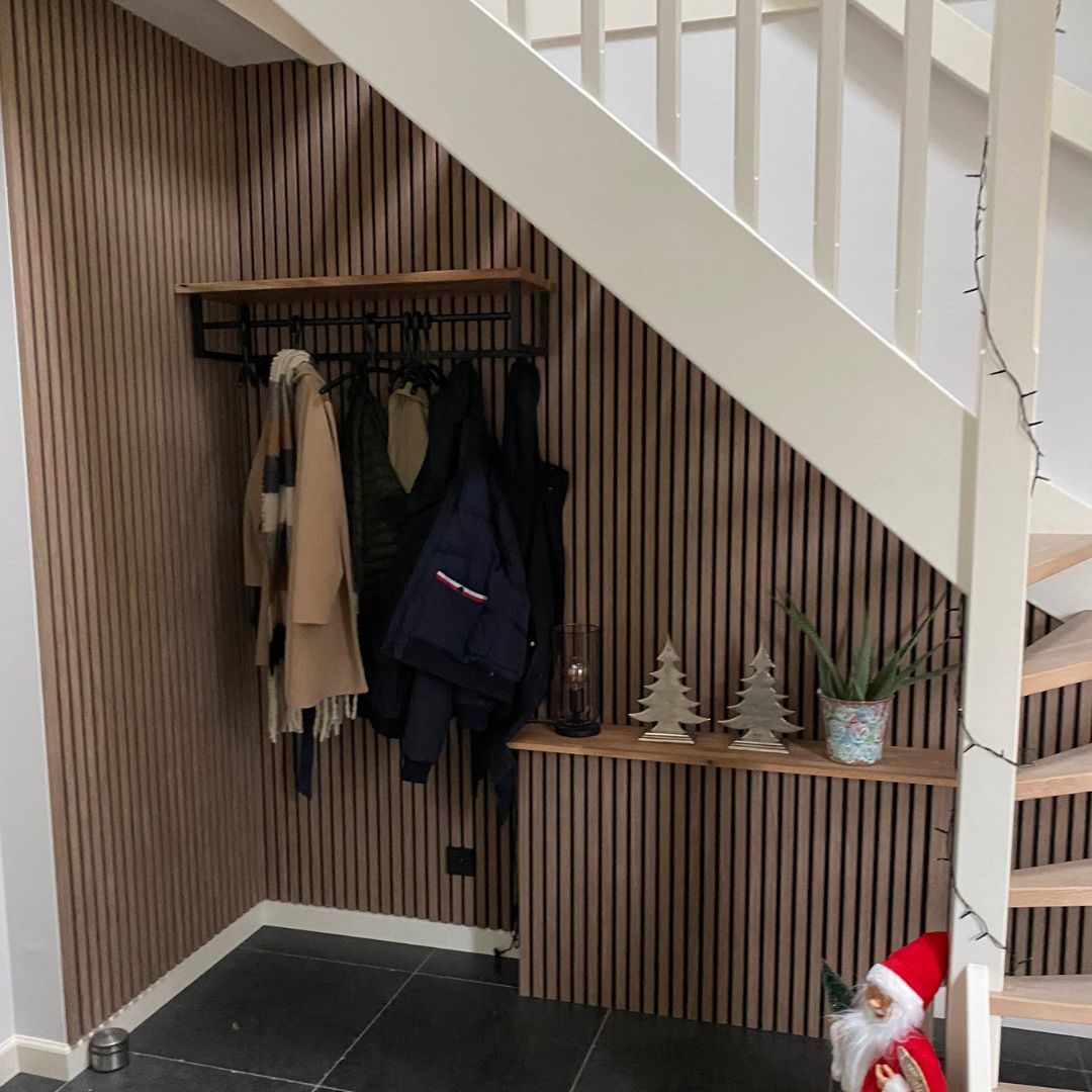 Akoestische wandpanelen | 3-zijdig Mokka - 260x60cm