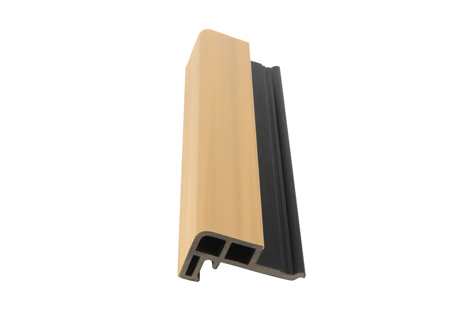 Hoekprofiel Composiet Gevelbekleding Eiken + Zwart 390 cm