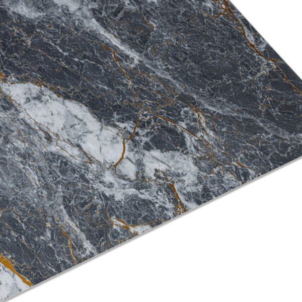 SPC wandpaneel - Marble Gold Blue | Waterbestendige panelen