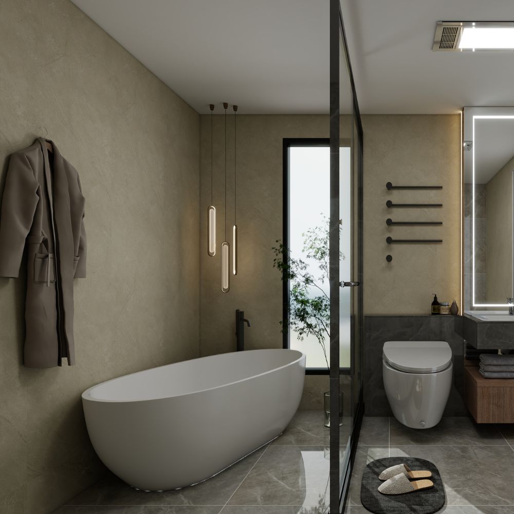 SPC wandpaneel - Natural Stone Cream | Waterbestendige panelen