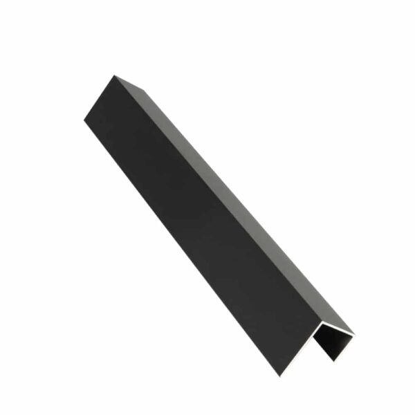 Afwerkprofiel Gevelbekleding Zwart 390 cm