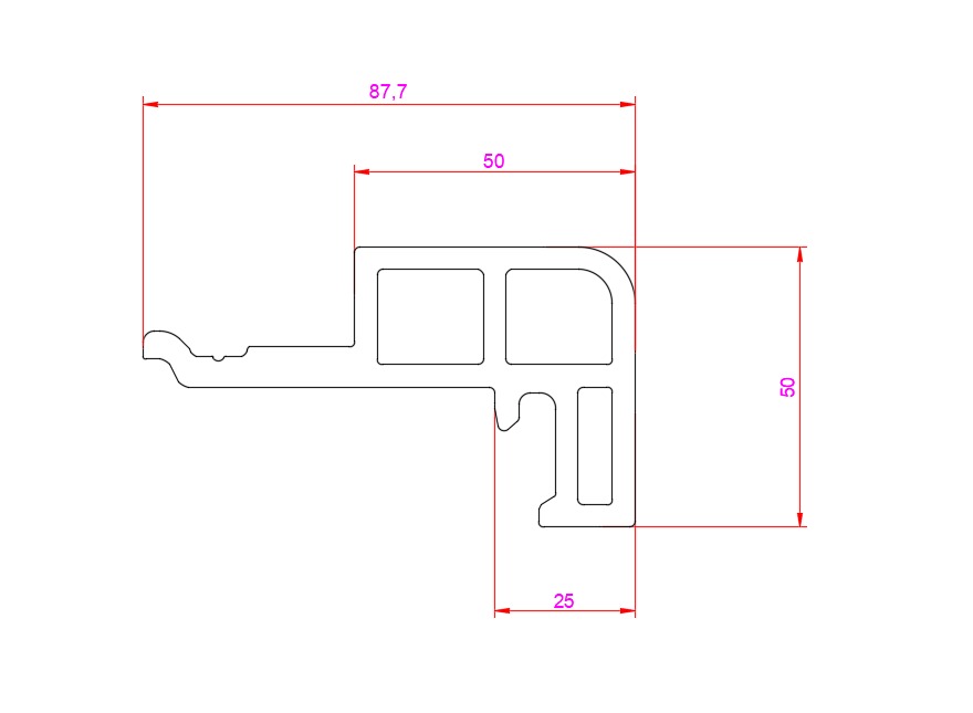 Premium Hoekprofiel Brede Latten Gevelbekleding Eiken + Zwart