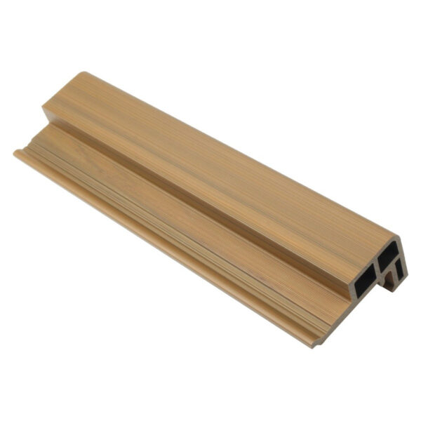 Hoekprofiel composiet gevelbekleding teak