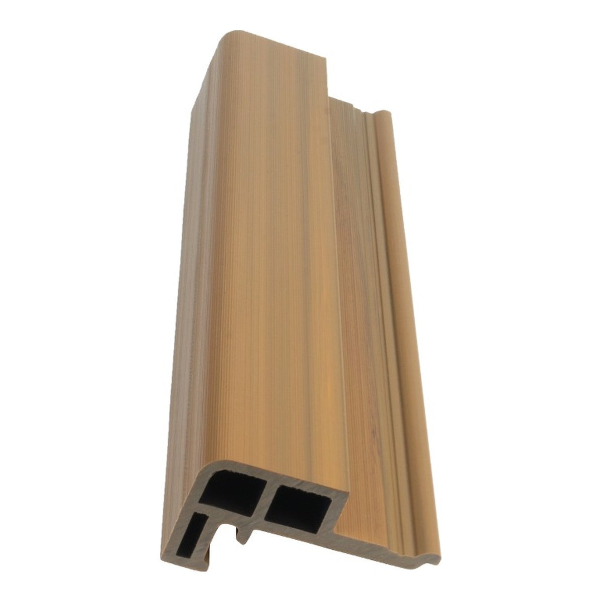 Hoekprofiel composiet gevelbekleding teak
