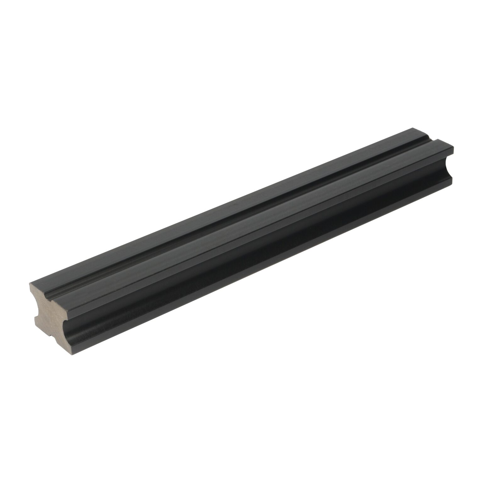 Onderbalk composiet vlonder, zwart, 290 cm