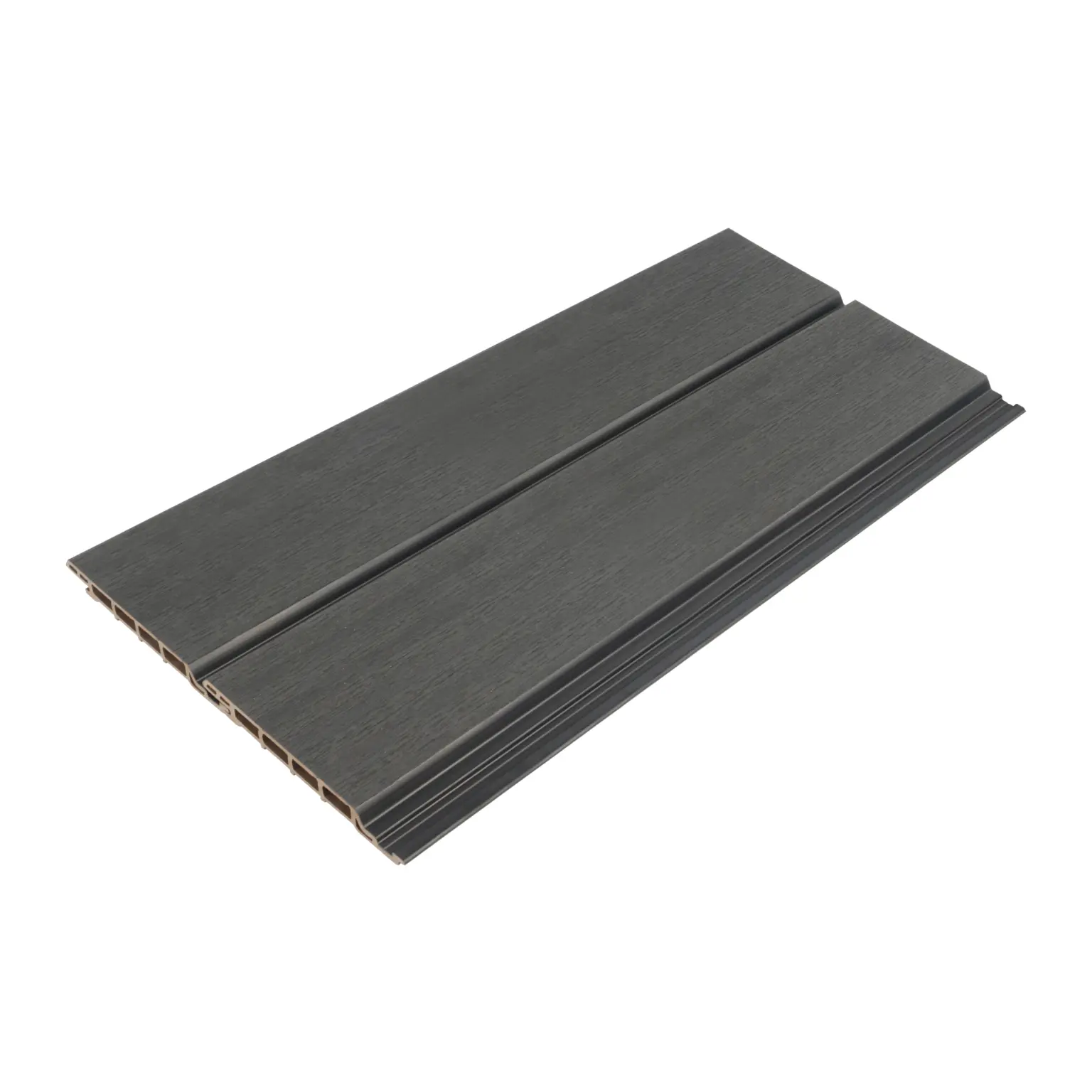 Premium gevelbekleding rabat Antraciet ASA-composiet 02