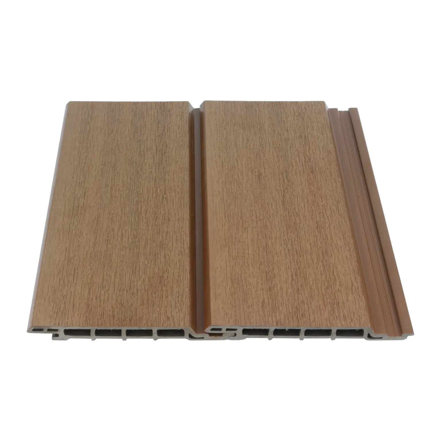 Premium gevelbekleding rabat Teak ASA-composiet 02