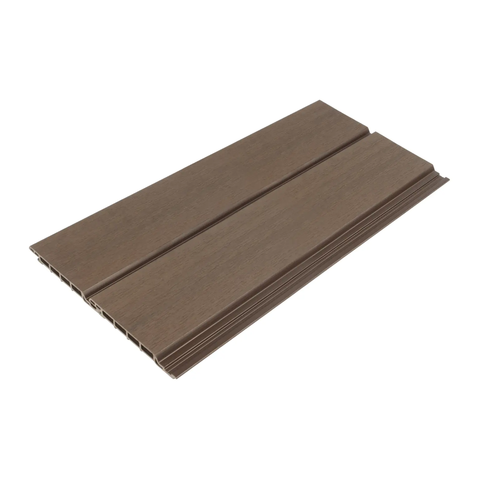 Premium gevelbekleding rabat Walnoot ASA-composiet 02